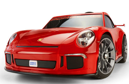 A Power Wheels Porsche 911 GT3