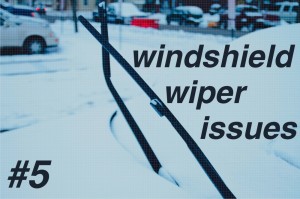 What to do with windshield wiper issues