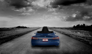 Tesla toy car