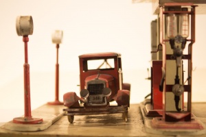 gas, gas station, toy truck, toys, vintage toys, petroliana