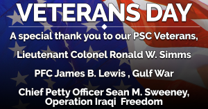 veterans day, psc