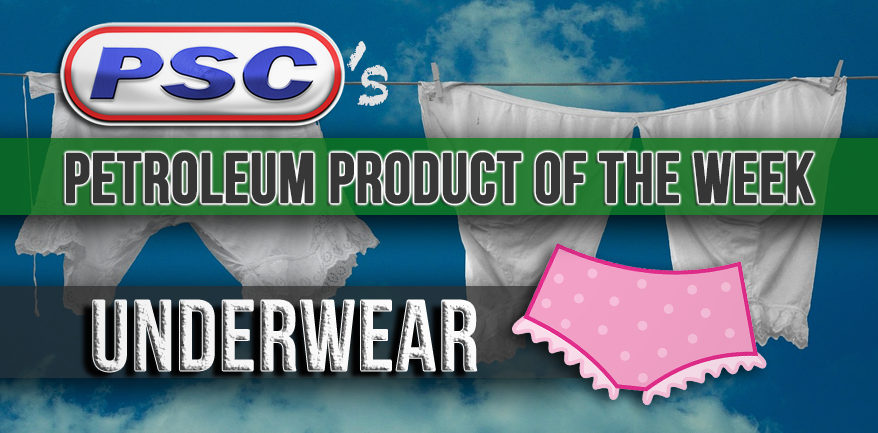 underwear, elastic underwear, spandex, petroleum product